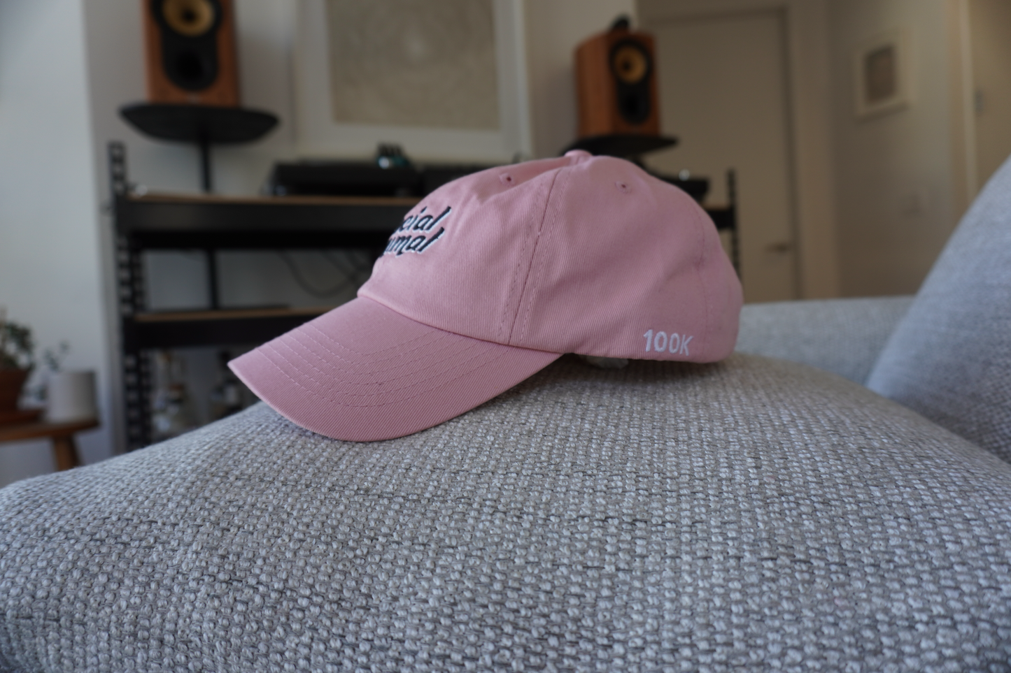 Pink 100K hat